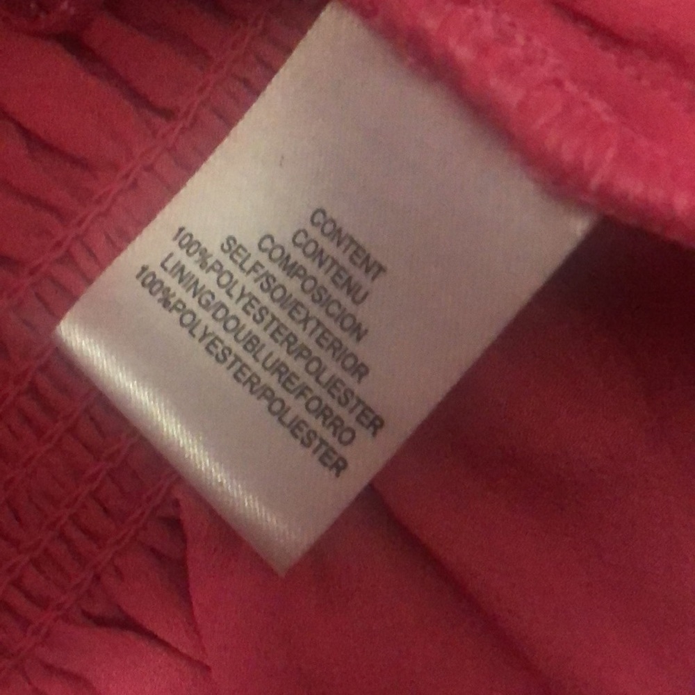 NWT WAYF Hot Pink Ruched Ruffled Puff Sleeve Cropped Top - Picture 4 of 9
